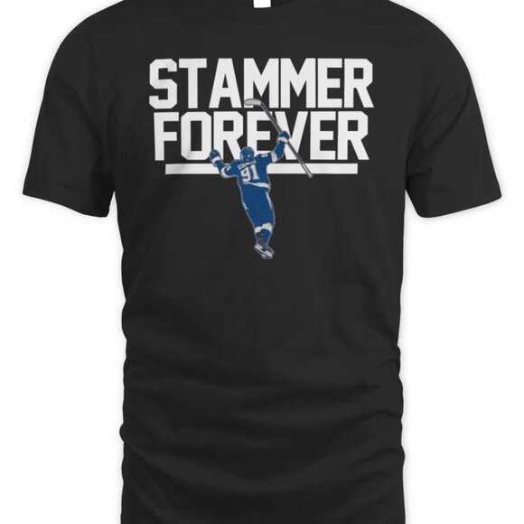 Tampa Bay Lightning Stammer Forever Hockey Fan Gift Graphic Sports T-Shirt 159 - Picture 1 of 5
